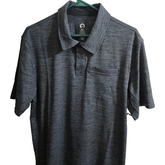 Ski-Doo Tech Polo Men's Medium Charcoal Grey NWT - Picture 2 of 10